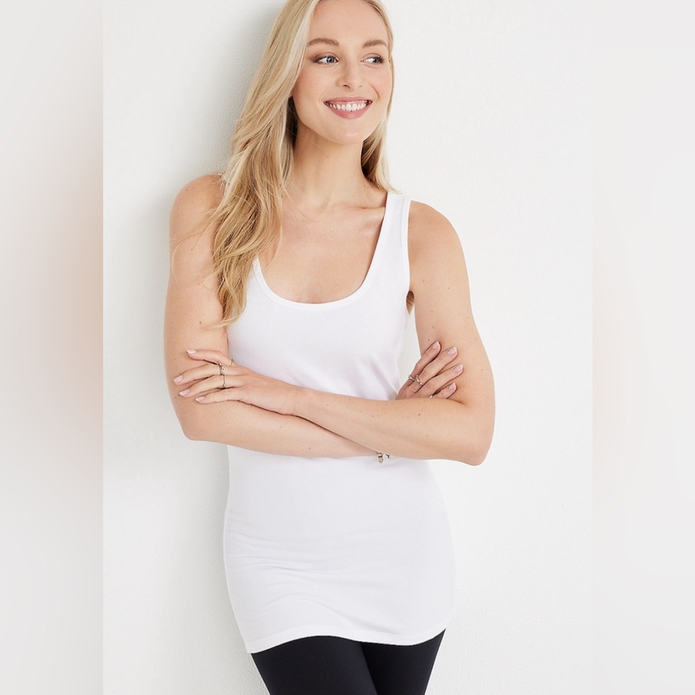 Scoop neck basic tank